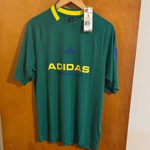 Adidas Tiro Jersey Mens Small Green
